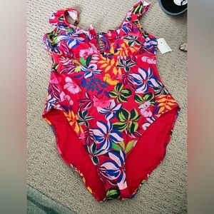 Caribbean Joe size 16 swimsuit
